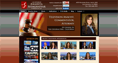 Desktop Screenshot of anahitalaw.com