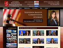 Tablet Screenshot of anahitalaw.com